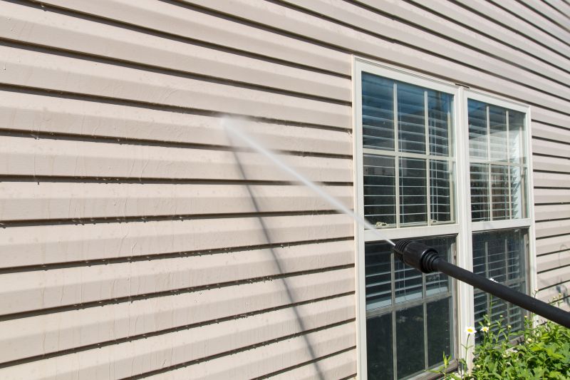 Cleaning the Siding Surface